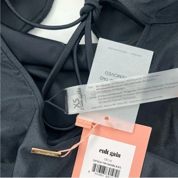 Cult Gaia Celia One Piece Swim XS NEW - Picture 8 of 10
